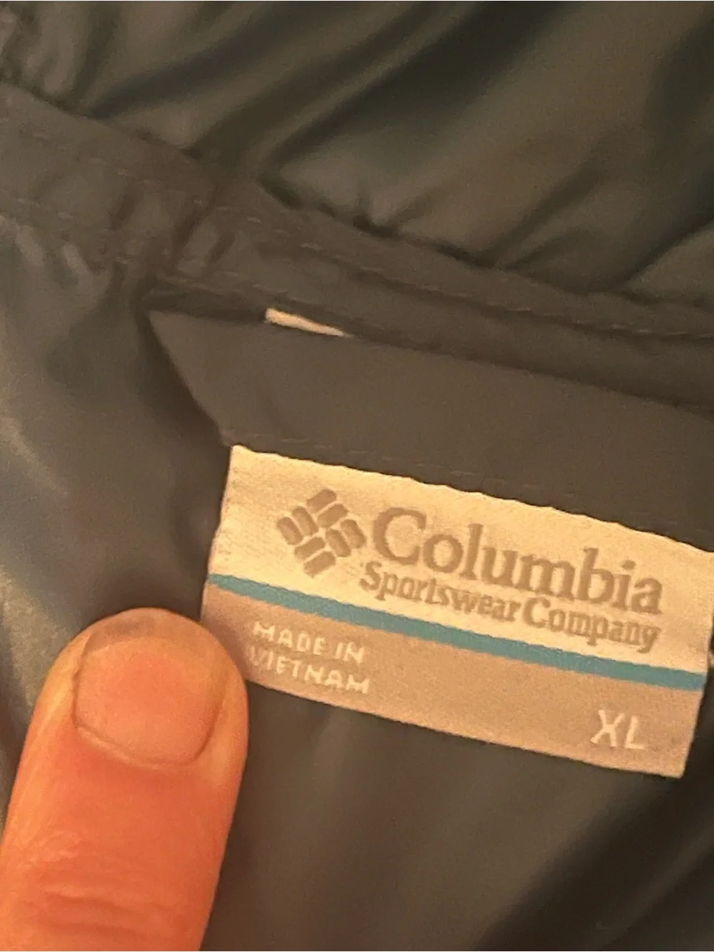 Columbia packable hooded