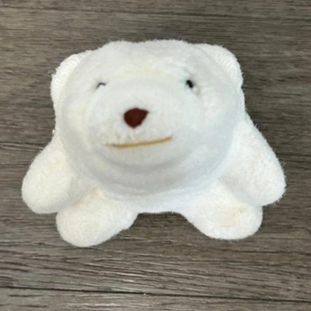 GUND Vintage 1980 Snuffles‎ the Polar Bear Plush 6.5"