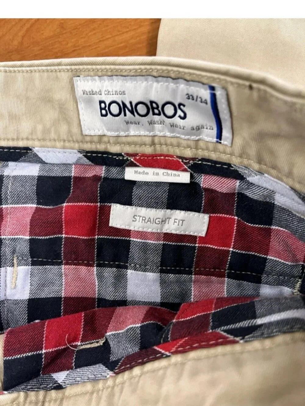 Bonobos straight fit