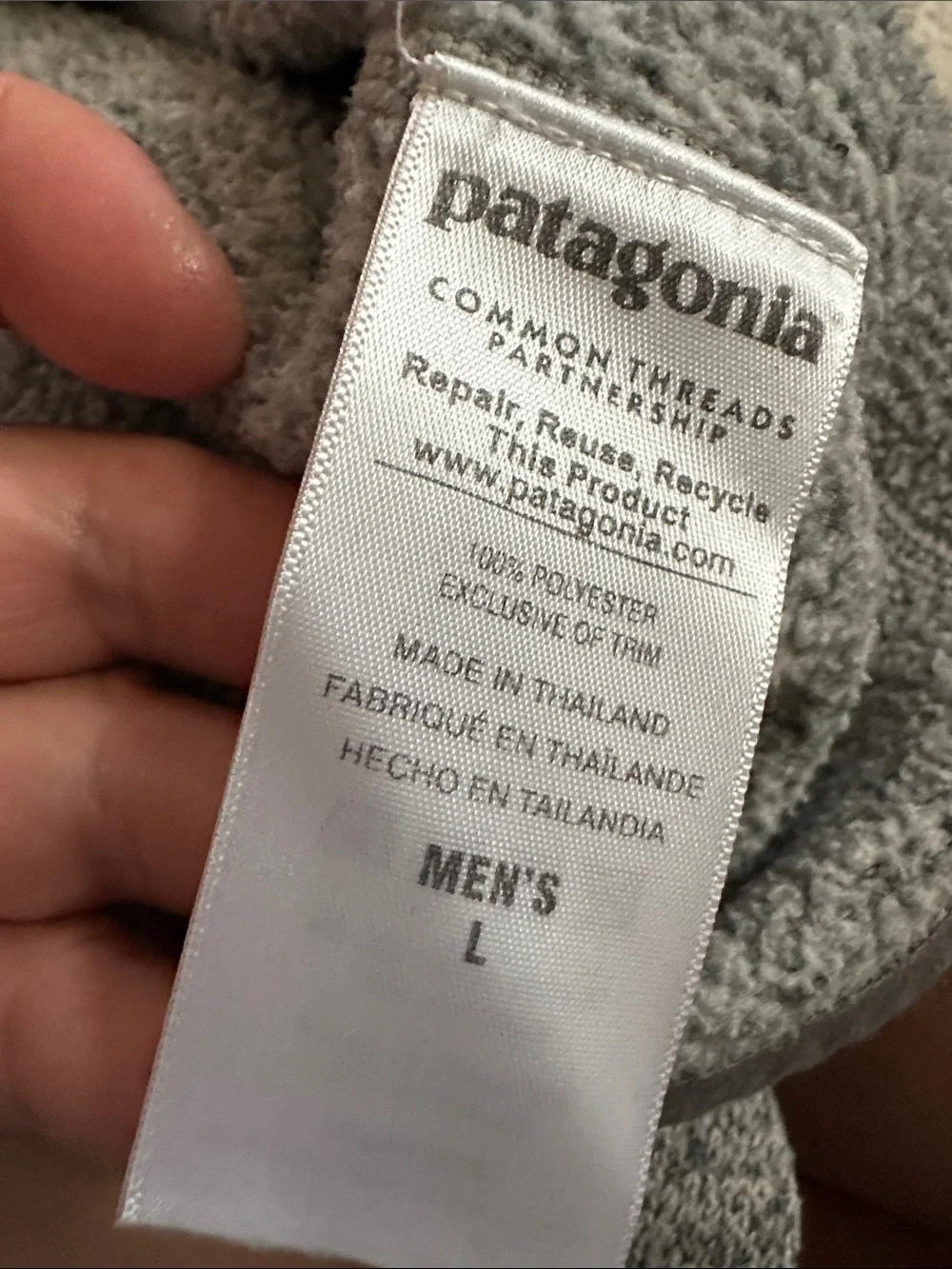Patagonia soft heathered