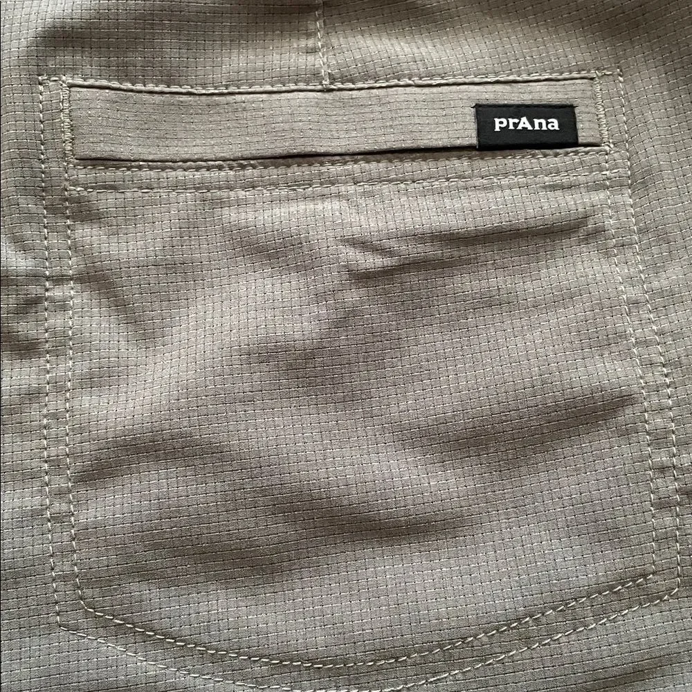 Prana green shorts