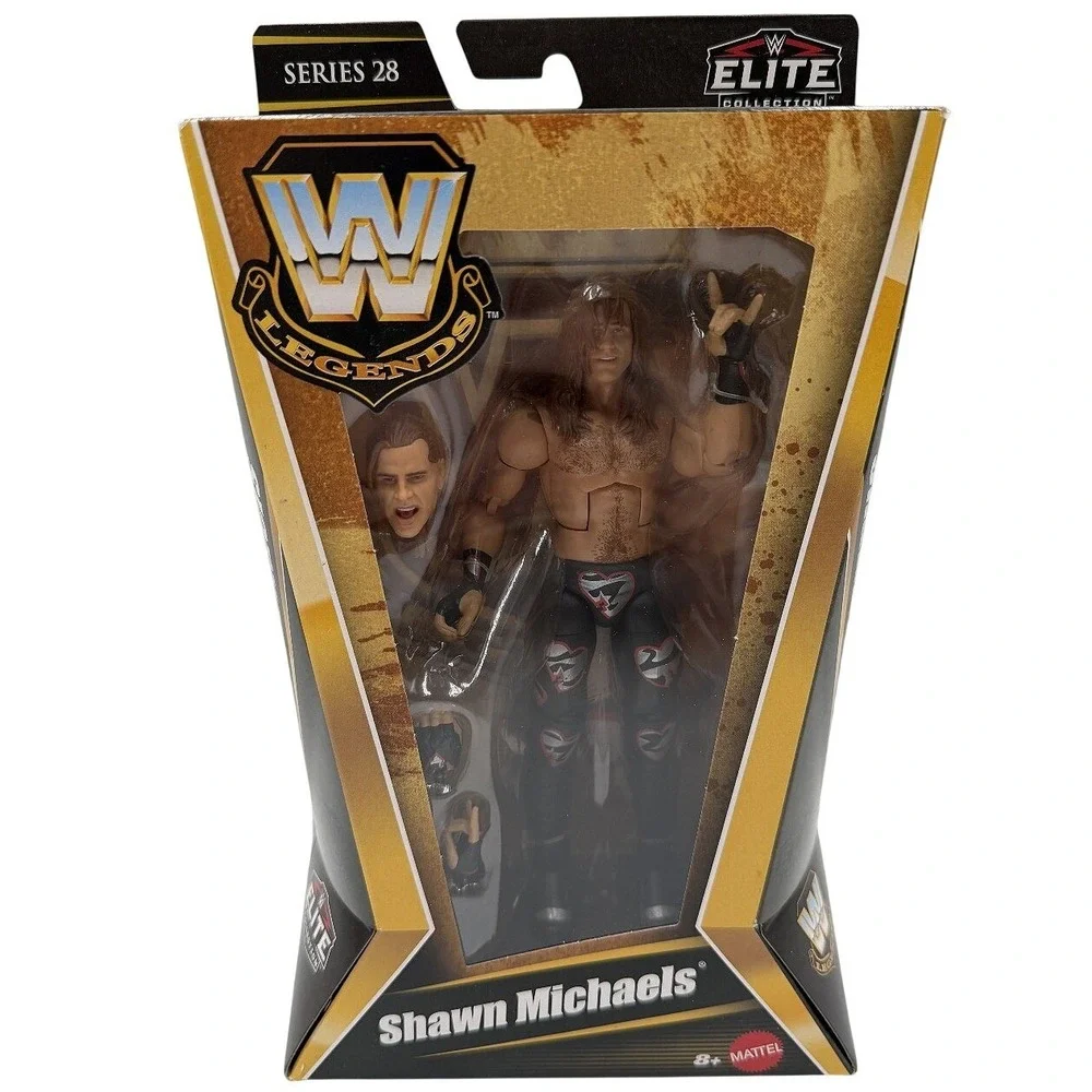 WWE Legends Series 28 Shawn Michaels Elite Collection Mattel Action Figure New