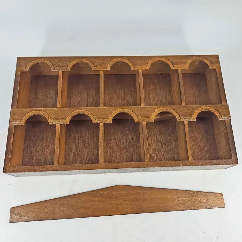 unmarked vintage wood