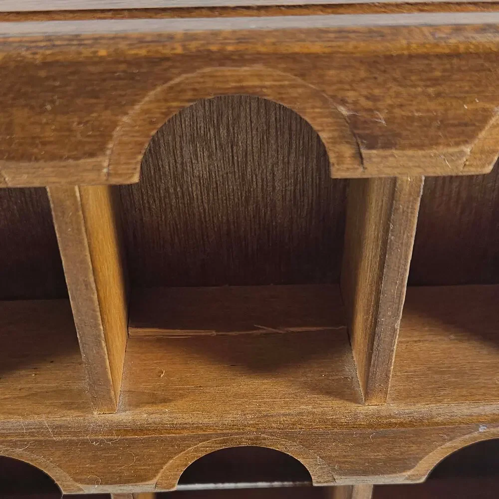 unmarked vintage wood