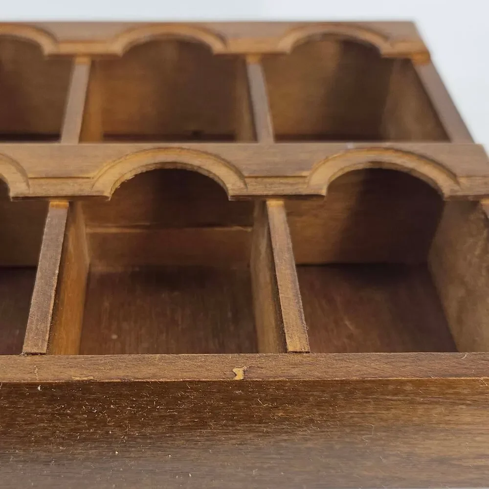 unmarked vintage wood