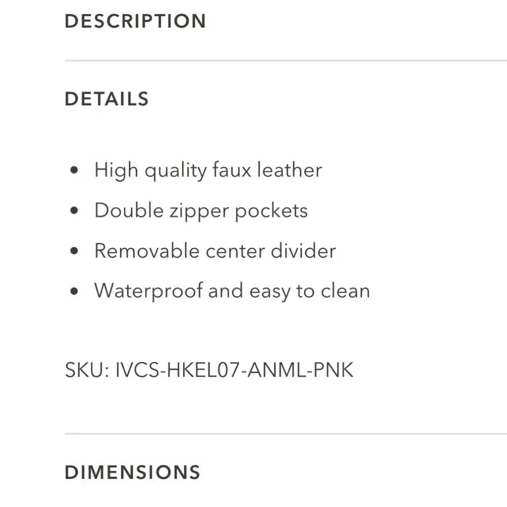 Impressions new specs