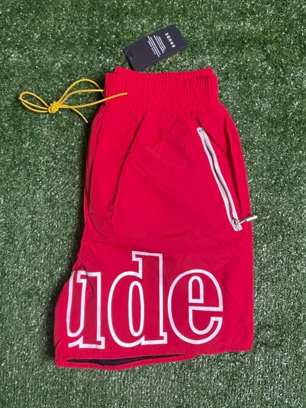 Rhude bold red