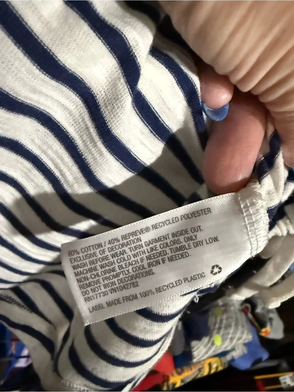 Cat & Jack soft navy