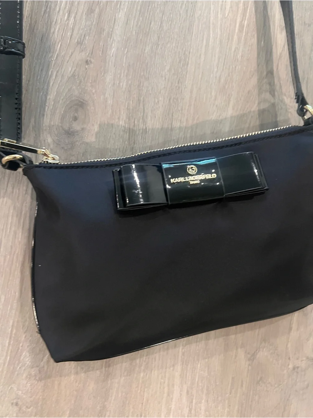 Karl Lagerfeld sleek black