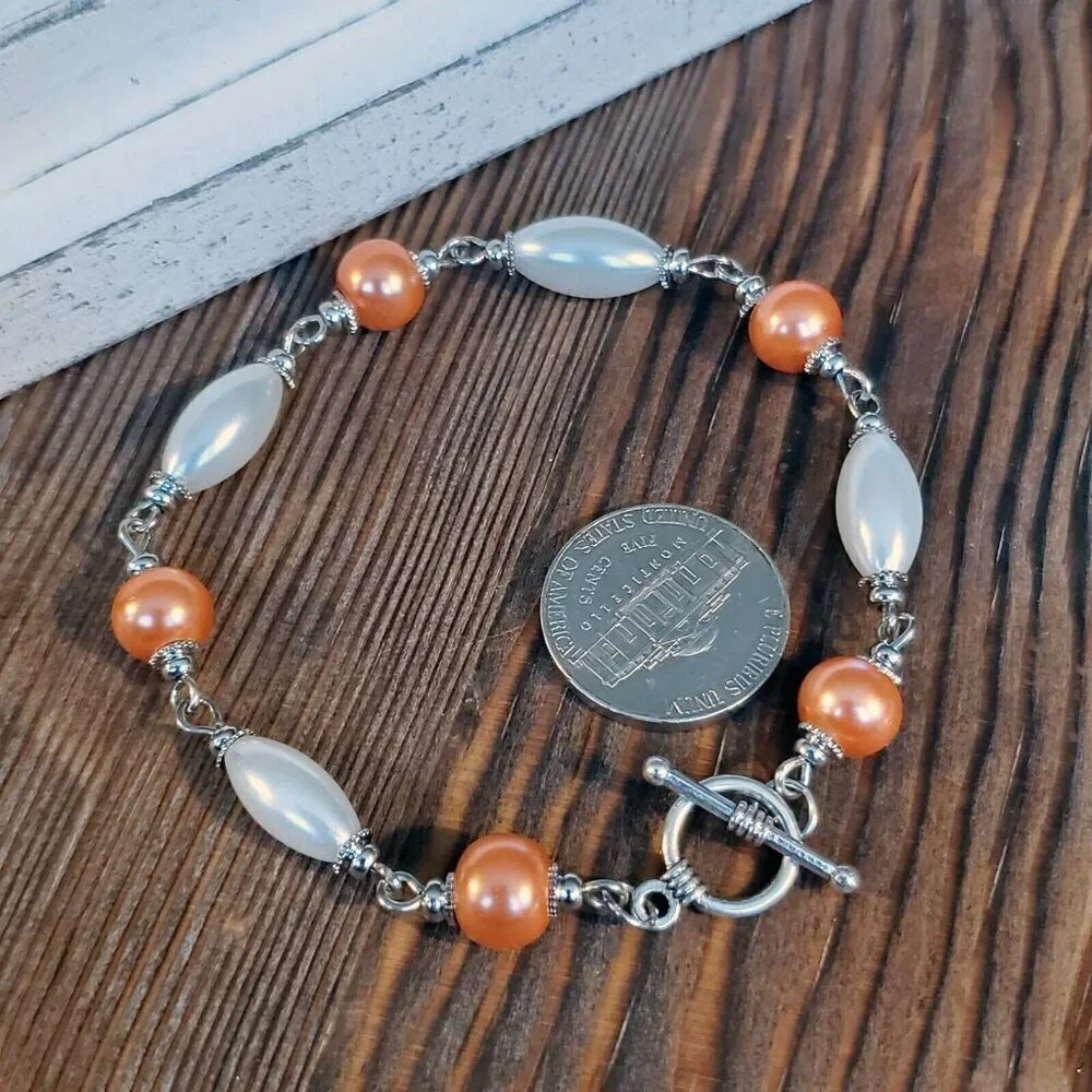 Artisan glass pearl