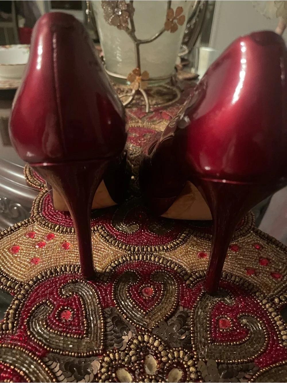 Joan & David sleek patent