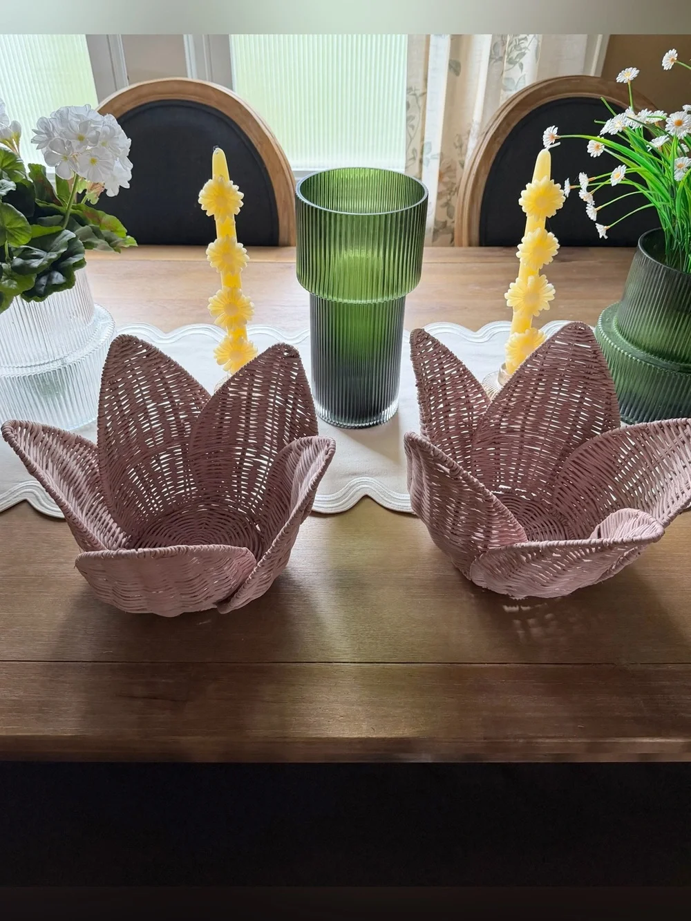Target pink wicker