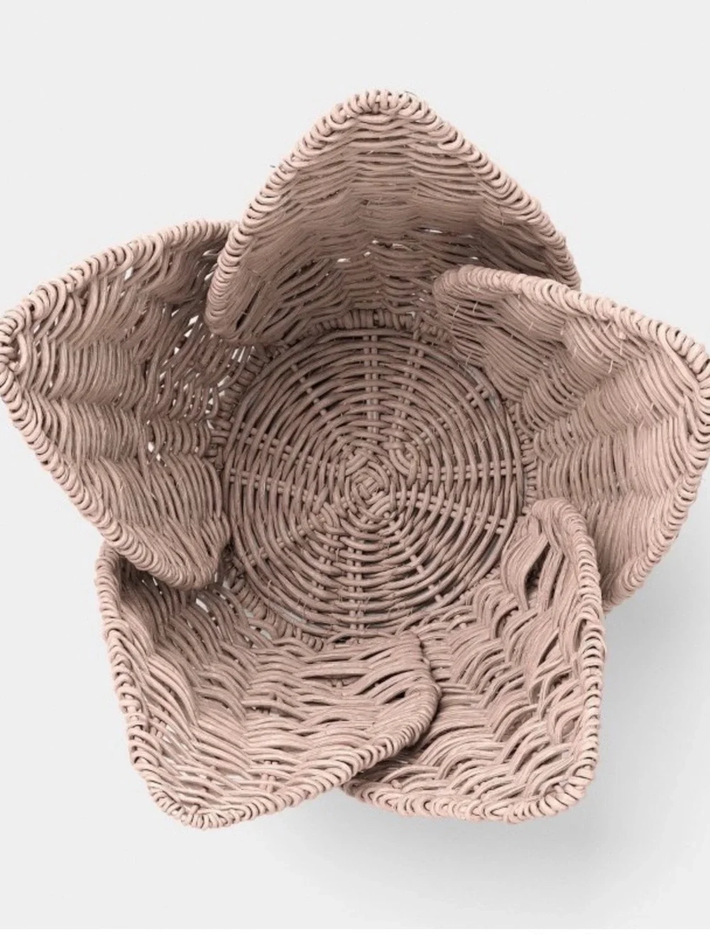 Target pink wicker