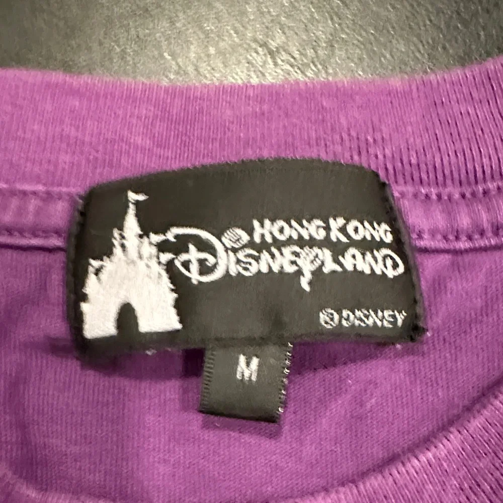 Disney Purple Tee with Hong Kong Disneyland Design