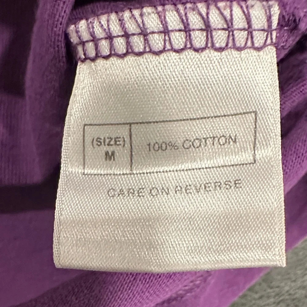 Disney Purple Tee with Hong Kong Disneyland Design
