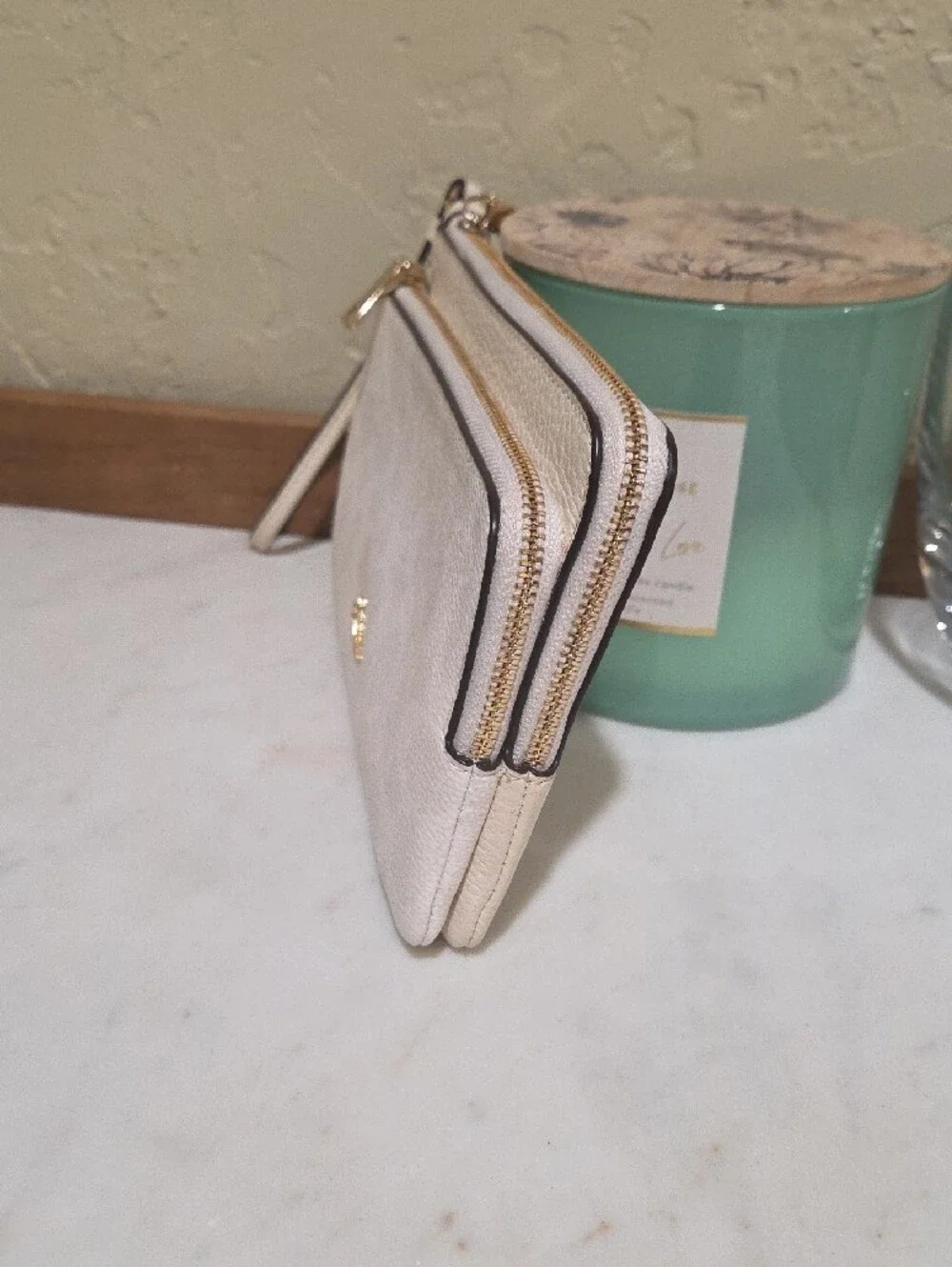 Coach compact wristlet