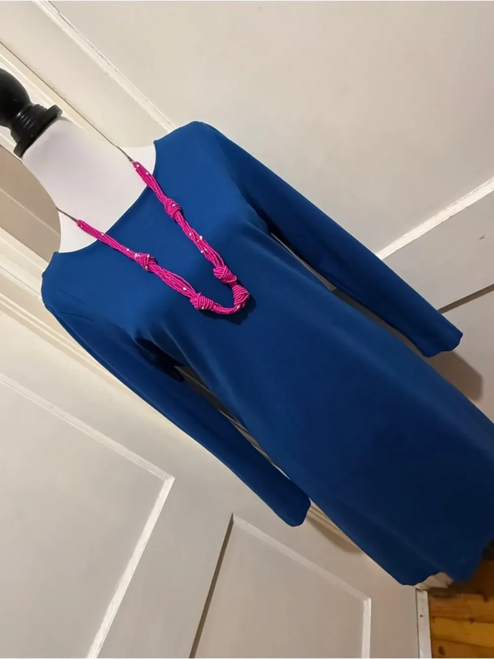 J. Crew Royal Blue Shift Dress Women's Large