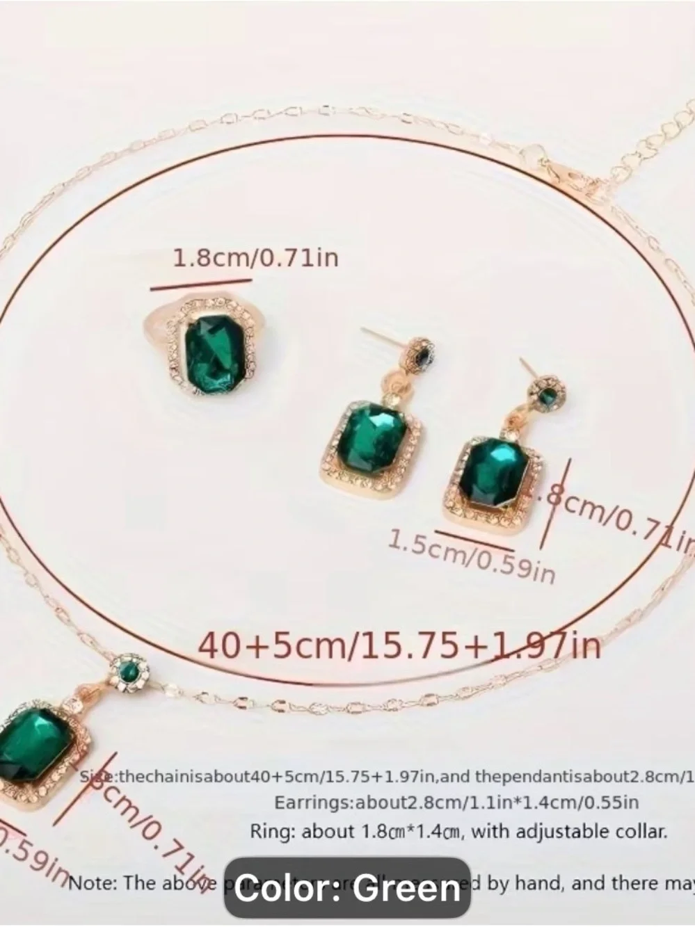 N/A elegant emerald