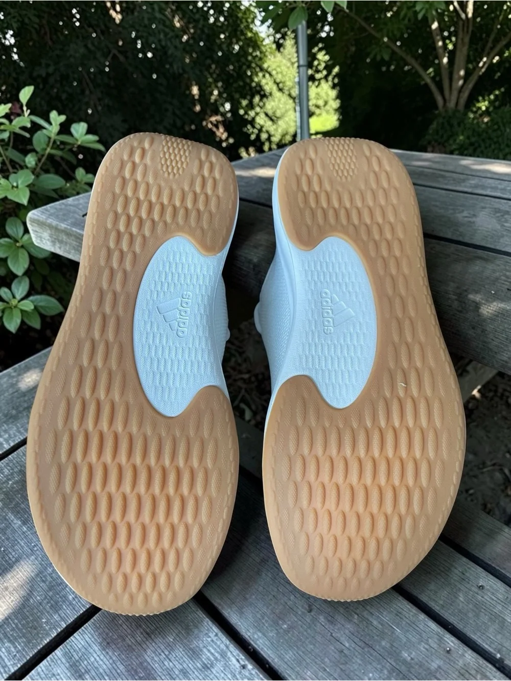 adidas Coudfoam Pure SPW White Knit Size 10 Women