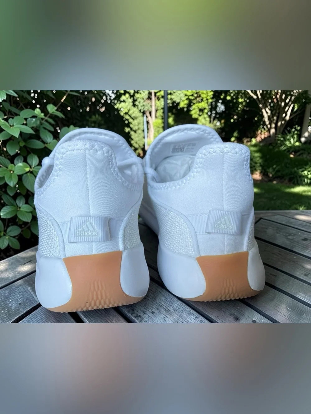 adidas Coudfoam Pure SPW White Knit Size 10 Women