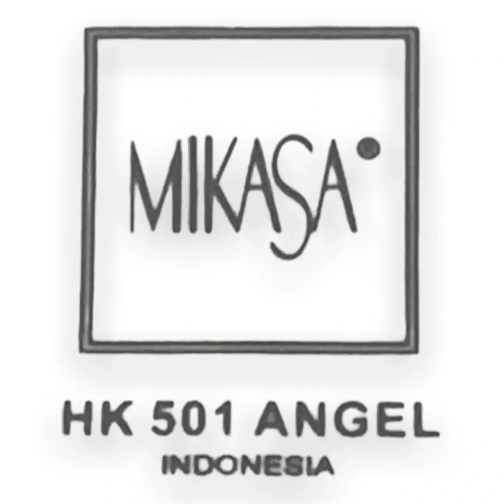 Mikasa Angel Round Trinket Box Candy Dish with Lid HK501 Indonesia -‎ Set of Two