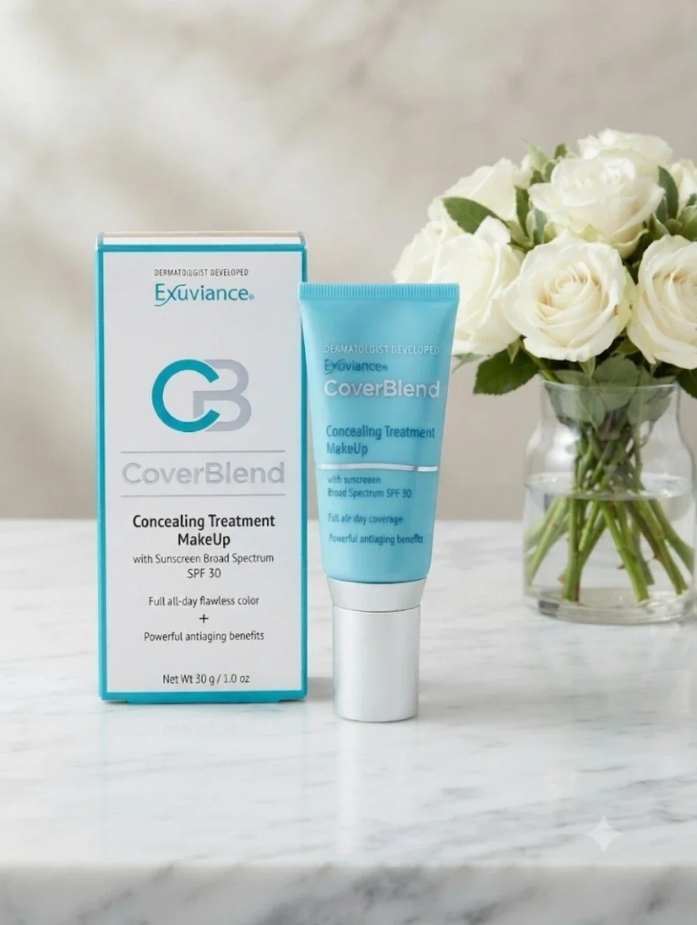 Exuviance CoverBlend Concealing Treatment Makeup ☆ RARE ☆ | Read Description