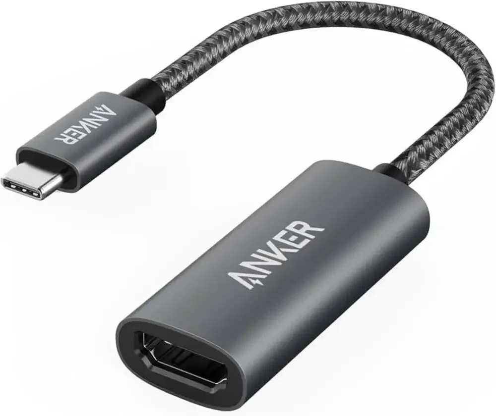 Anker USB-C to HDMI‎ Adapter, Braided Nylon Cable