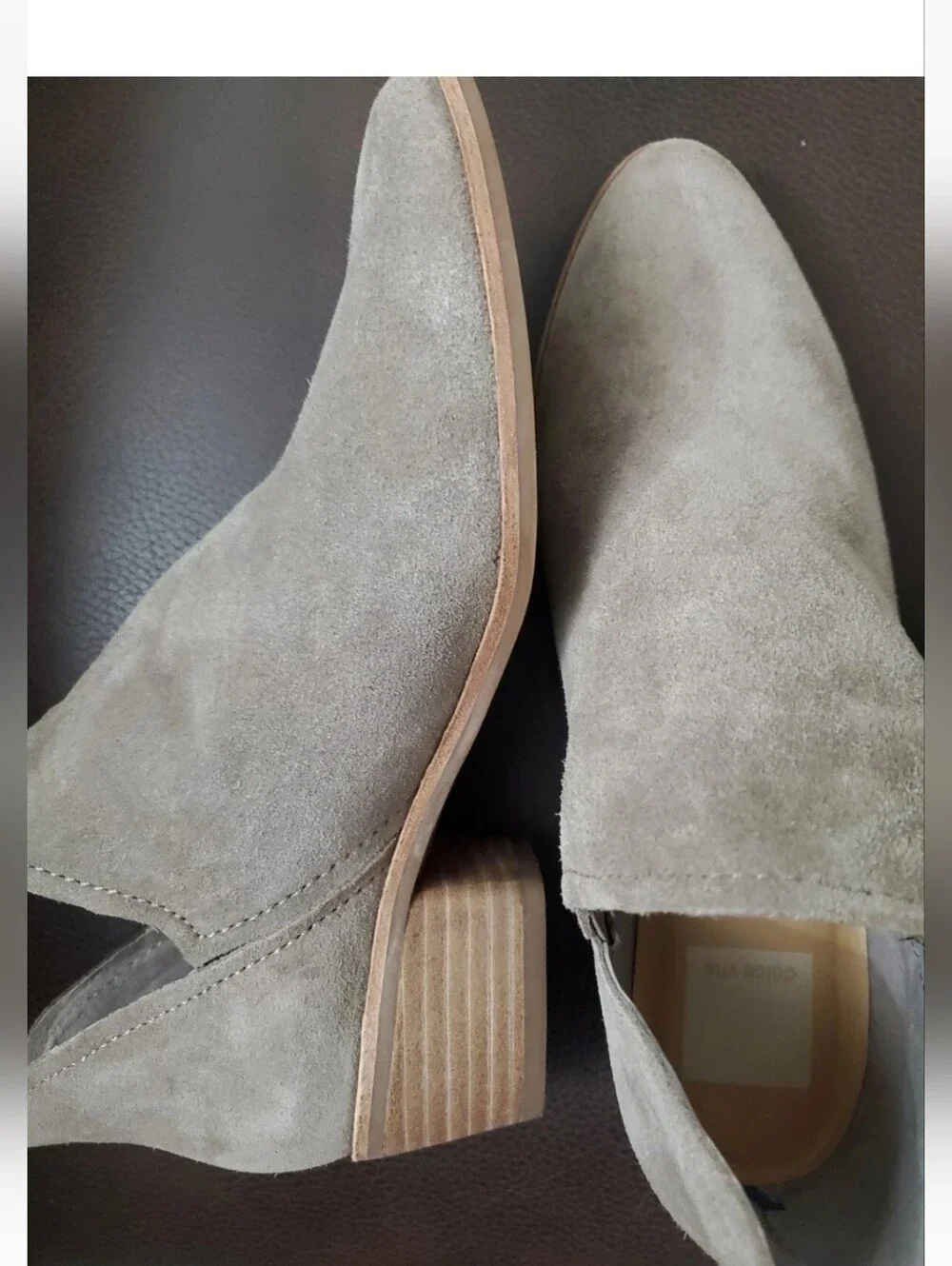 Dolce Vita Light  Suede Ankle Booties