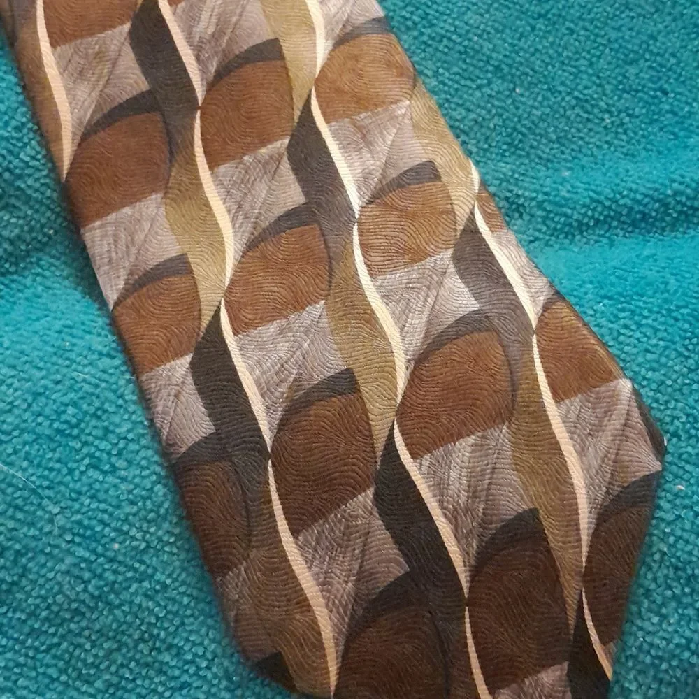 NWT Haggar Clothing Co. City Casuals All Silk Tie   Choose Any 3 Ties for $40
