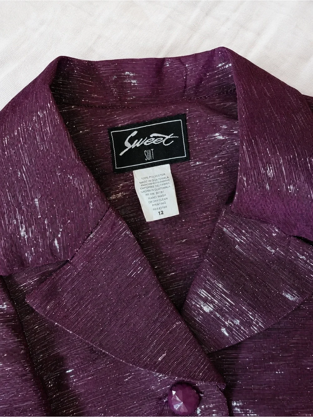 Sweet Suit vintage sweet