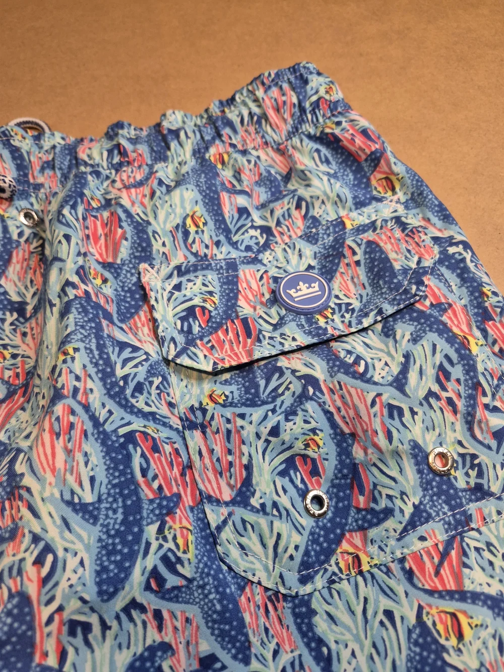 Peter Millar bold coral