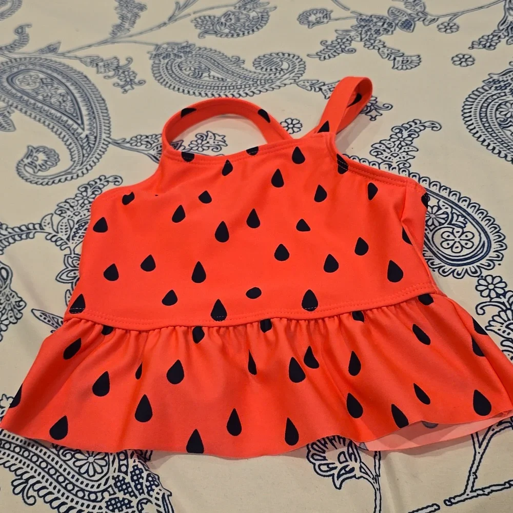 ❤️10/$13 New cat & jack watermelon swim dress for baby