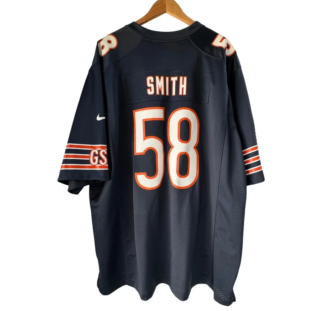 Nike Football Jersey Mens 3XL Chicago‎ Bears Roquan Smith 58 On Field