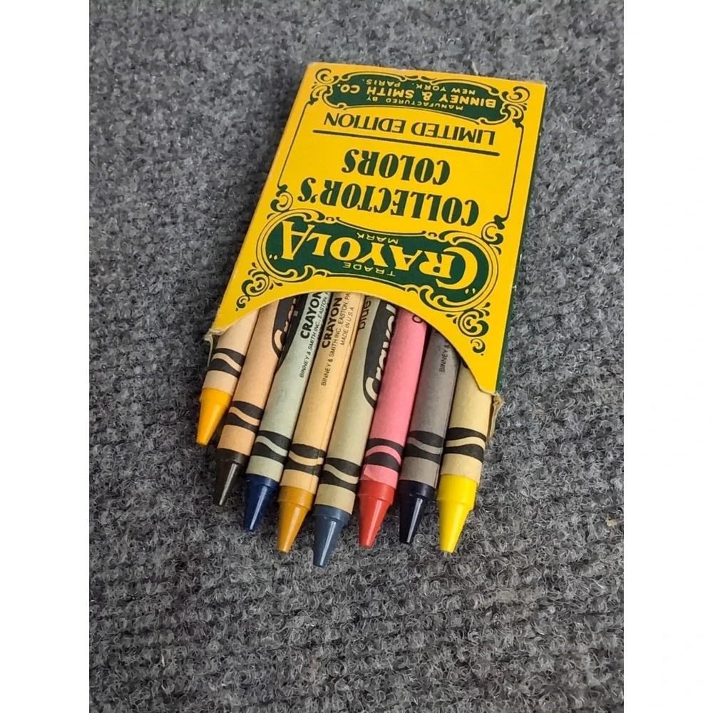 Vtg Crayola No 8 Limited Edition Collector's Retired Colors 1991‎ Binney & Smith