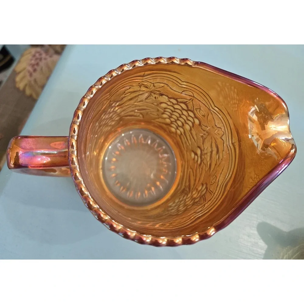 Indiana Glass amber marigold