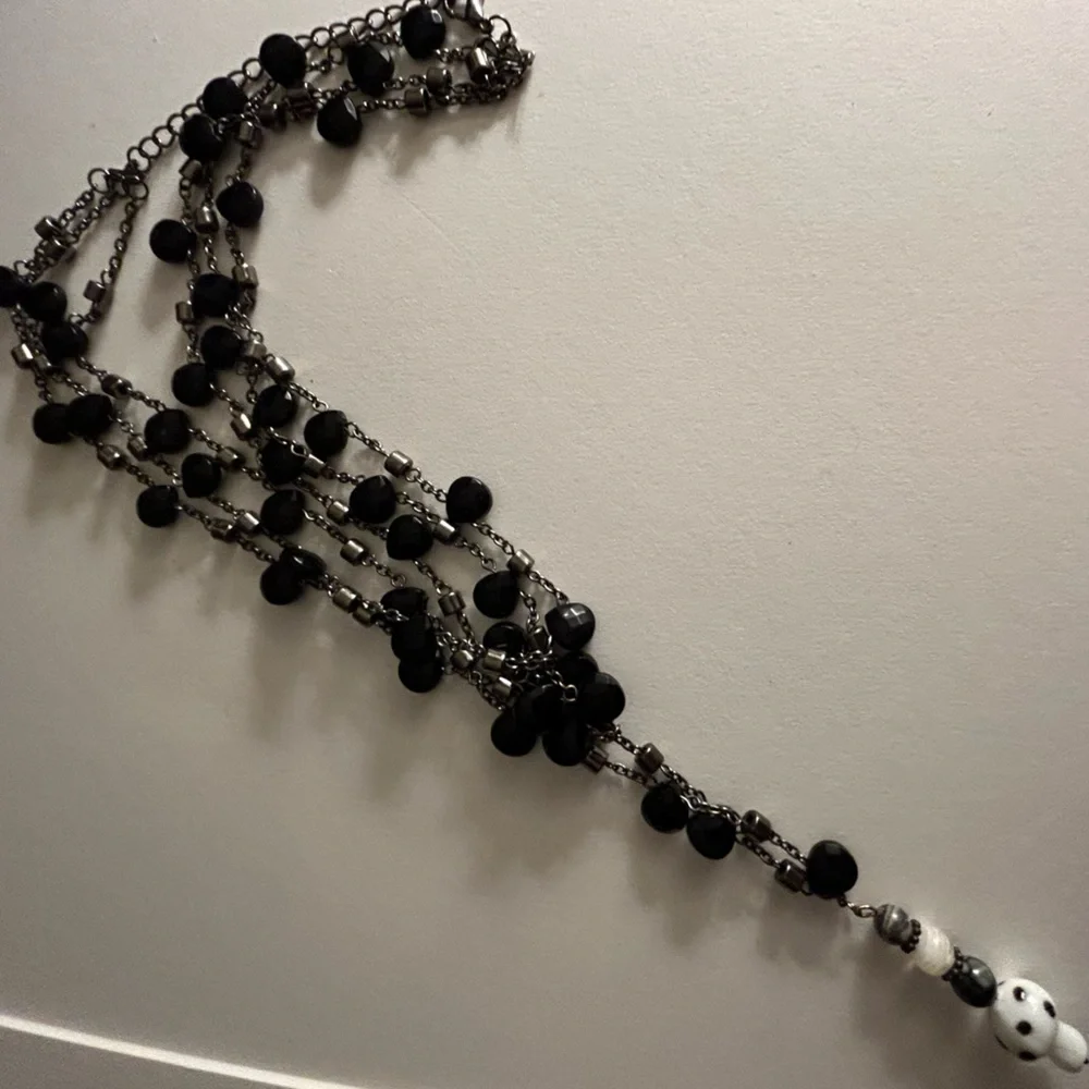 Hand Crafted necklace glass
