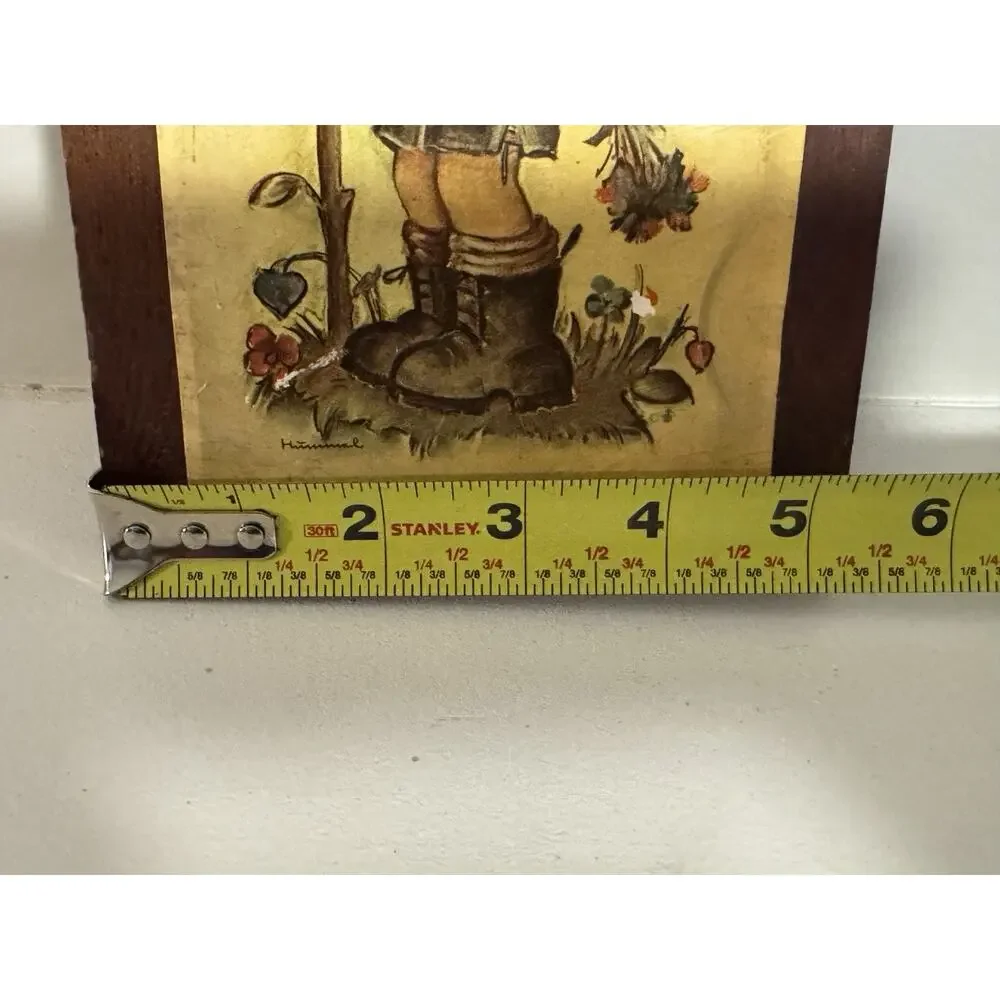 Wooden vintage decoupage
