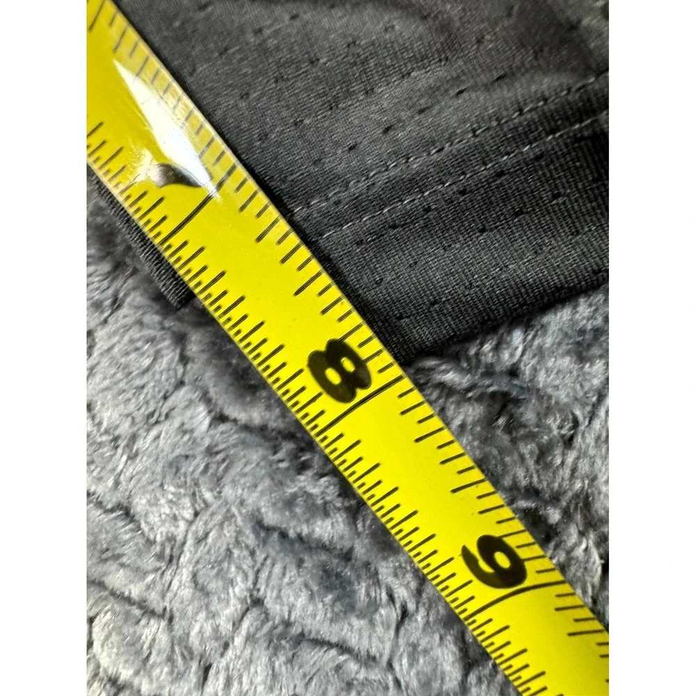 Adidas Athletic Shorts Mens L Charcoal Gray Aeroready Elastic Waist Gym Workout