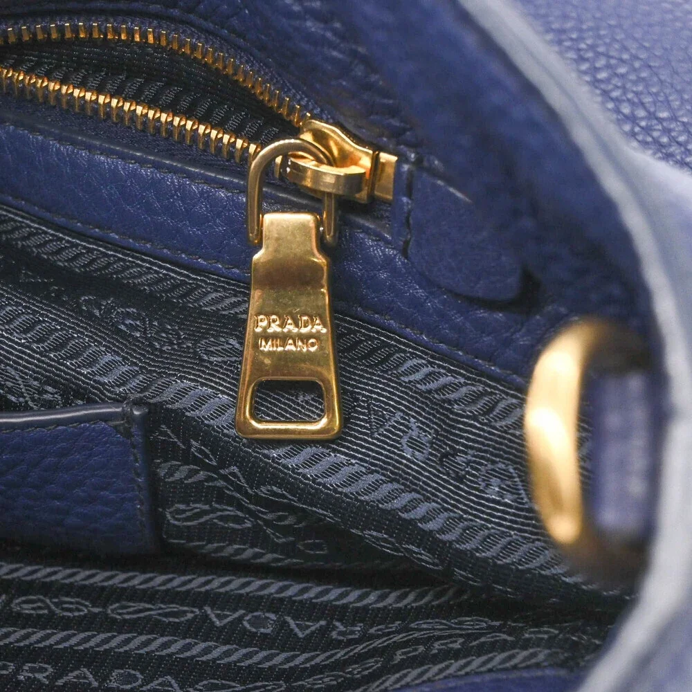 Prada blue shoulder