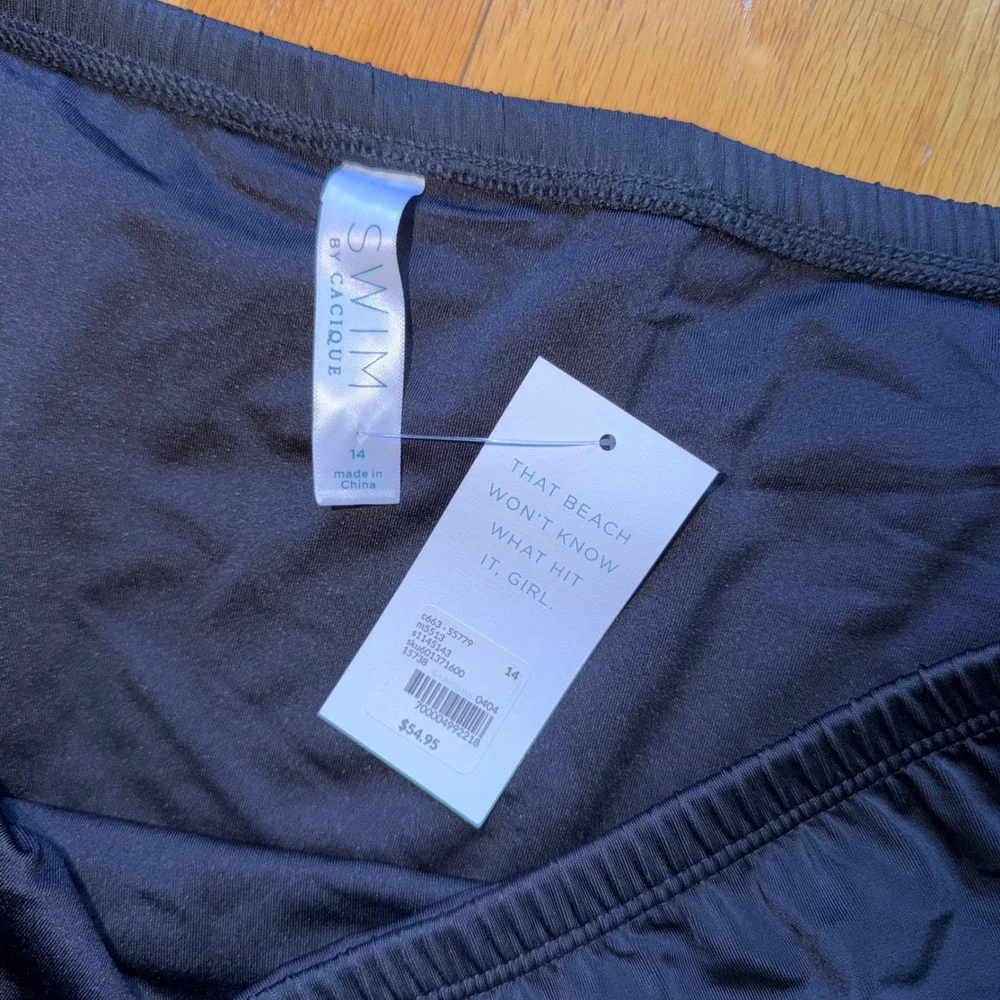 Cacique swim black