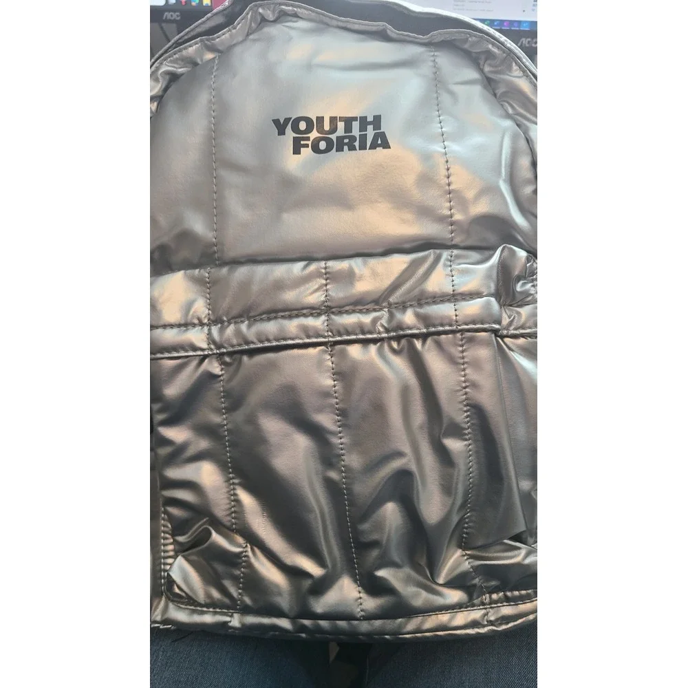 Youthforia Silver Backpack‎