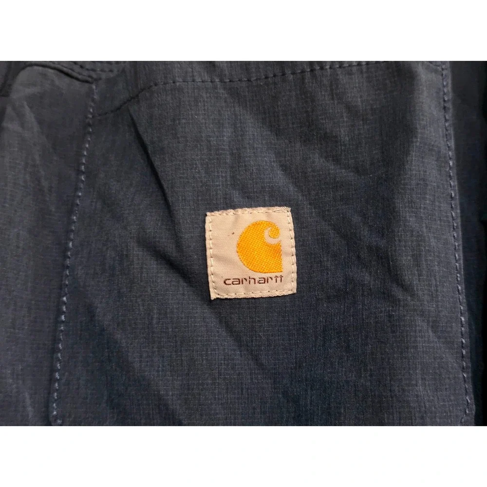 Carhartt Liberty Force Mens Navy Blue Scrub Jogger Pants C52610 Petite XL C9‎