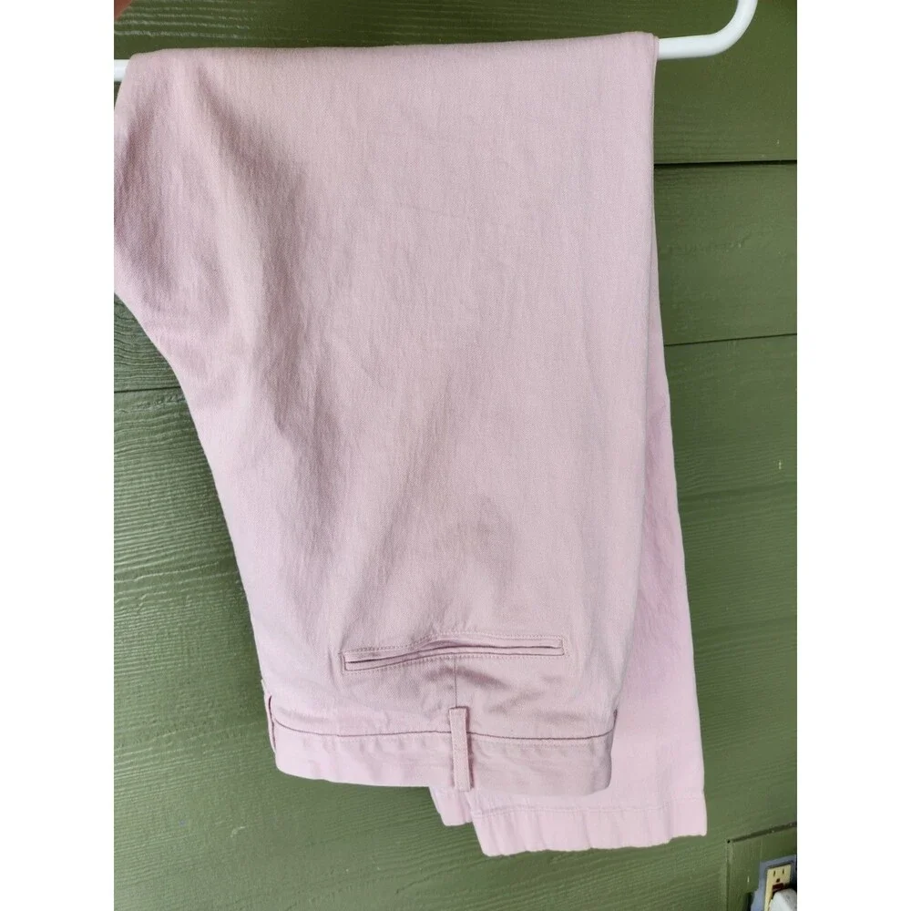 J.Crew 770‎ Chino Pants 38x32 30 31 Mens Pink Straight Leg Stretch Twill Casual