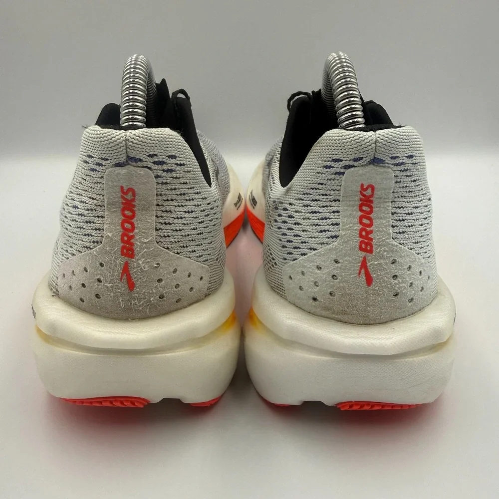 Brooks Hyperion‎ Max 2 Womens Size 9 White Orange Athletic Running Shoes Sneaker