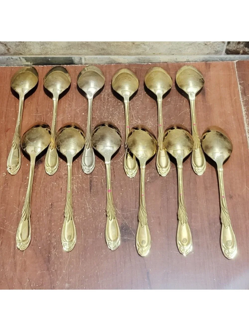 Stainless Steel Korea vintage gold