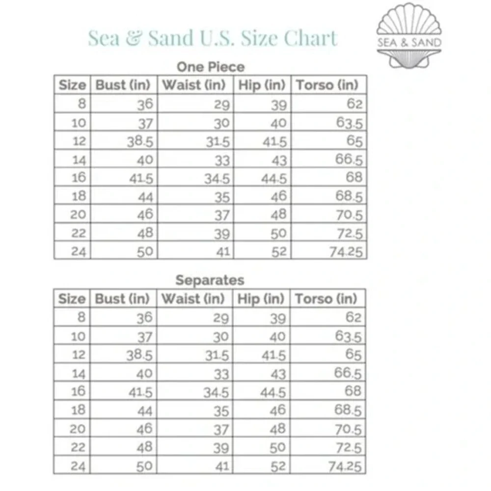 SEA‎ & SAND BEACHWEAR Women 16 Slimming Empire Swimdress One-Piece Swimsuit New