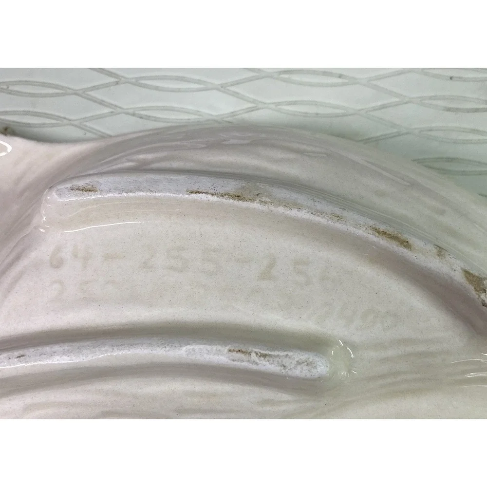 California Pottery chips rose