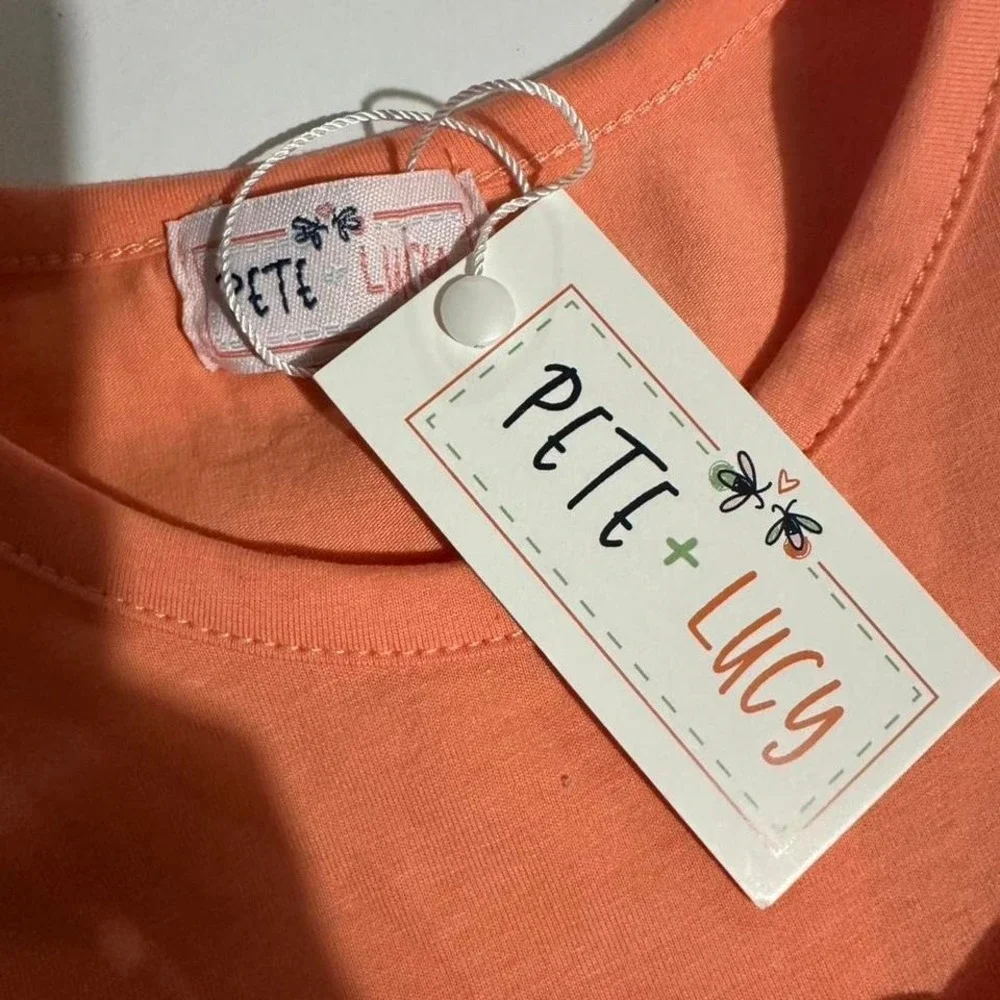 Pete + Lucy orange pink