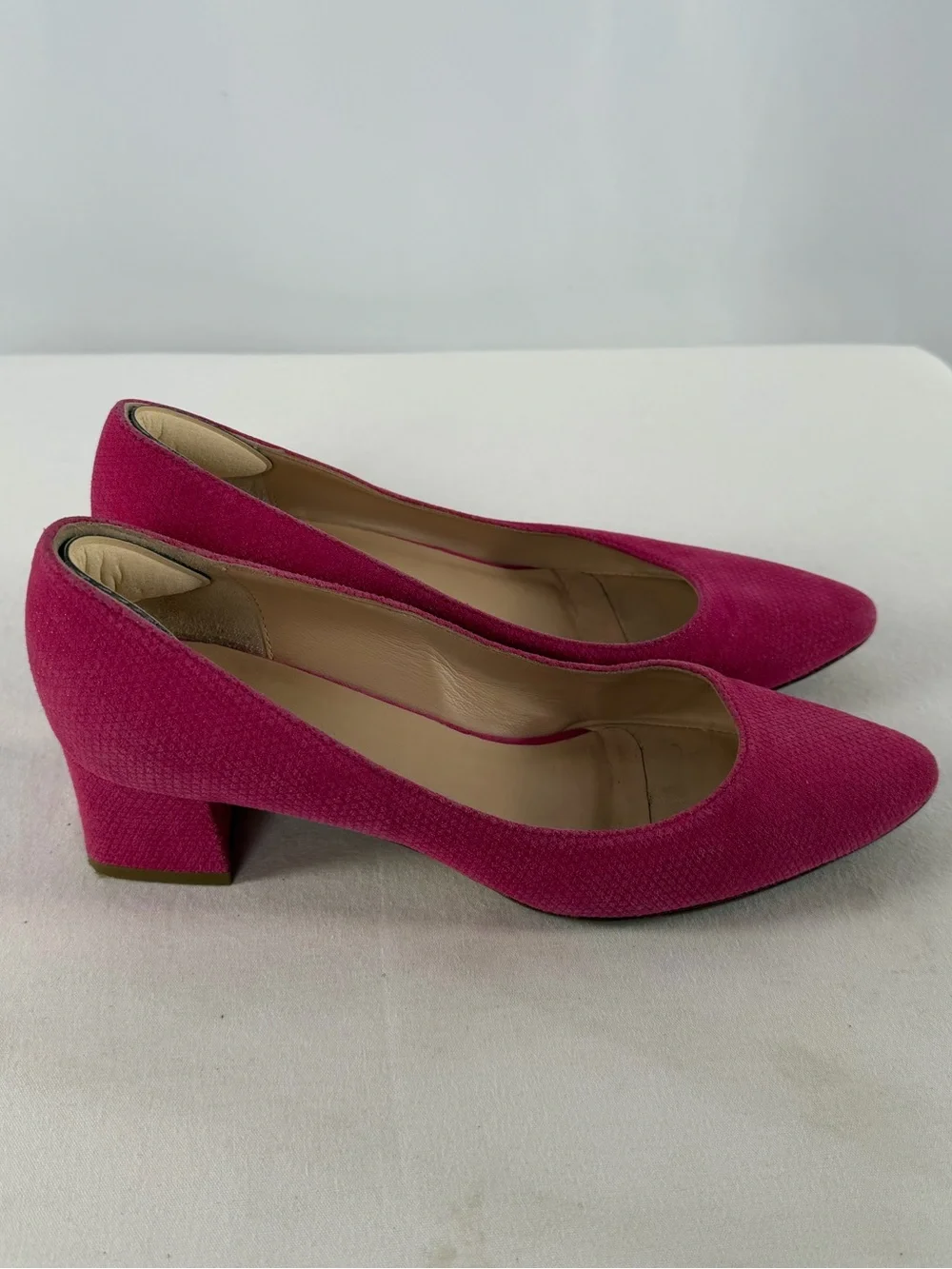 Aquatalia embossed suede
