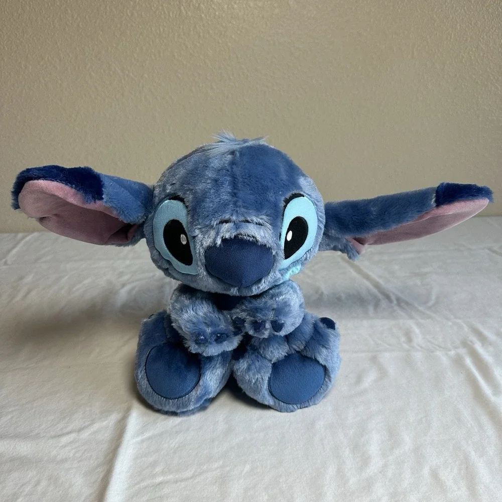 Disney Parks Stitch (Lilo & Stitch) Big‎ Feet Stuffed Soft Cuddle Plush Toy Flaw